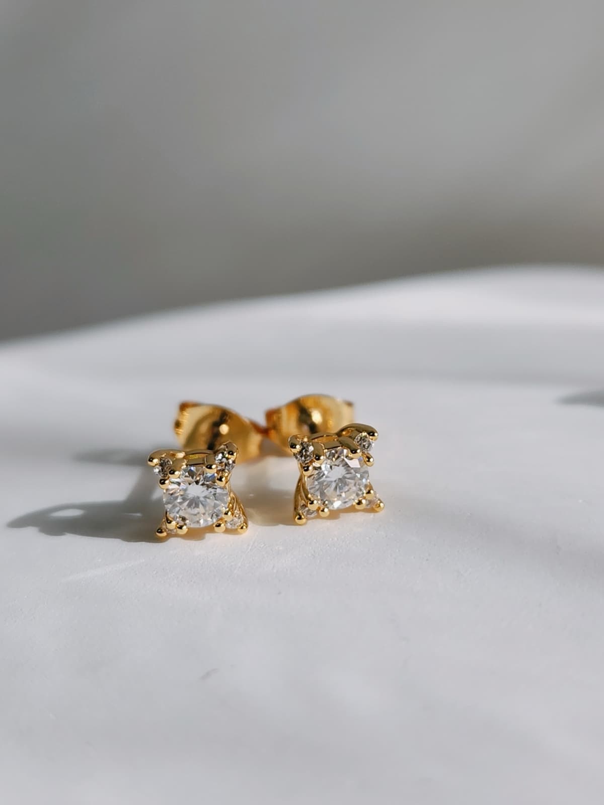 GRA Moissanite Diamond Surgical Steel Earrings No. 0 - 이미지 8