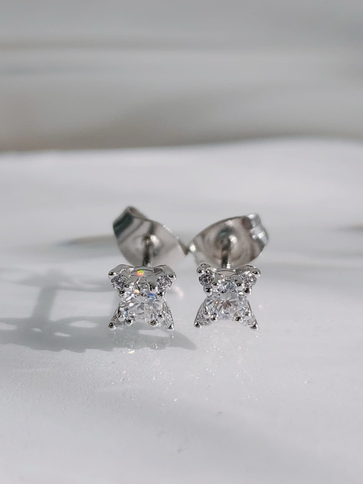 GRA Moissanite Diamond Surgical Steel Earrings No. 0 - 이미지 19