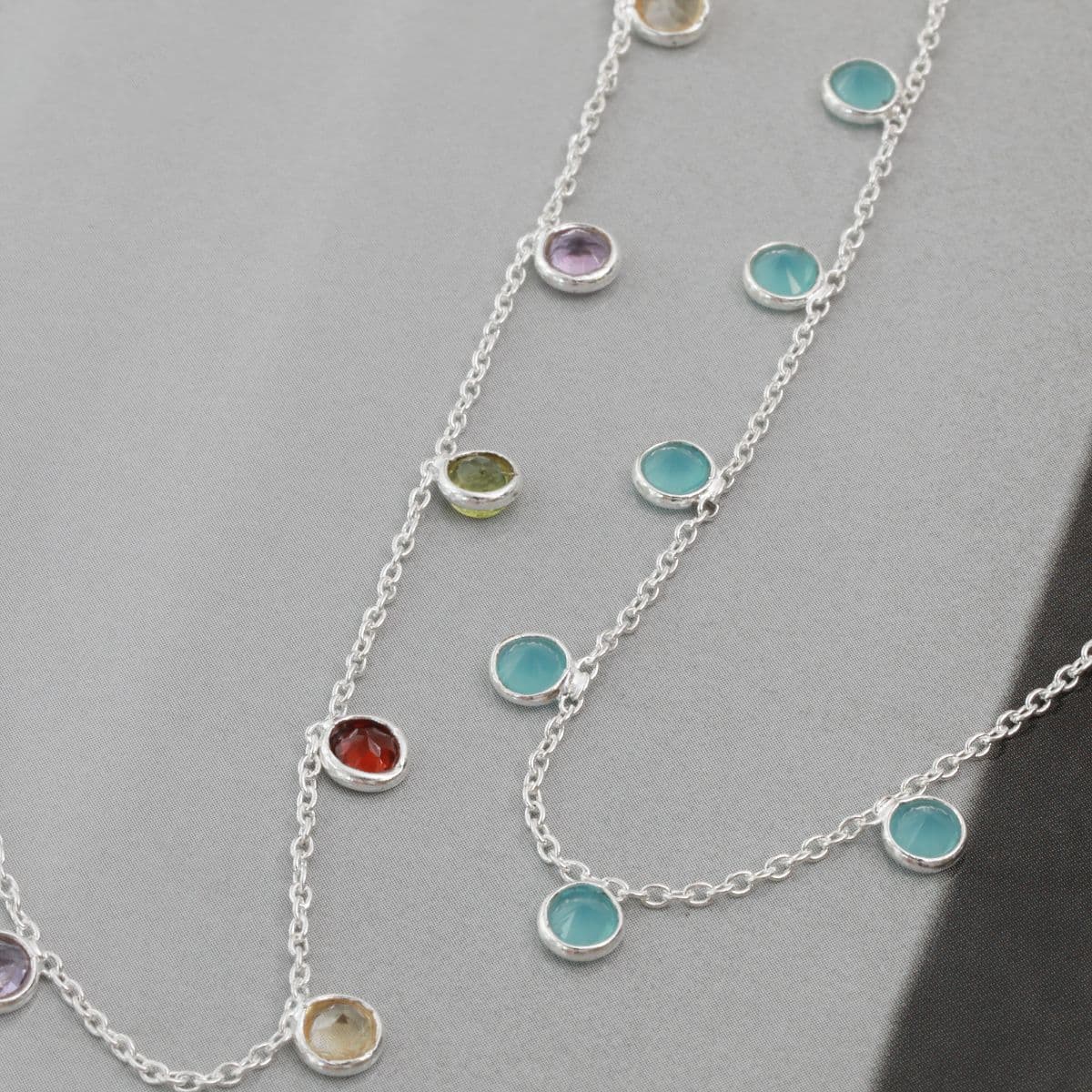 [SE6415], [SN6404] Silver 925 Natural Stone Drop Series (Earrings, Necklace) - 이미지 16