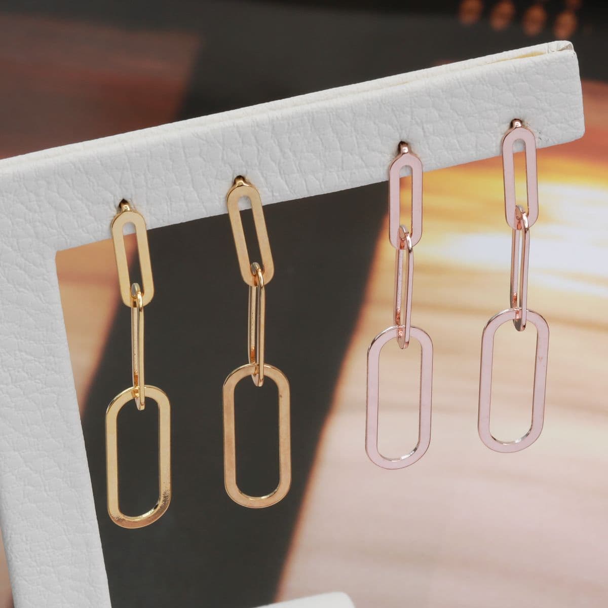 [SE6513], [SE6514] Silver 925 Triple Ring Drop Earrings Set - 이미지 10