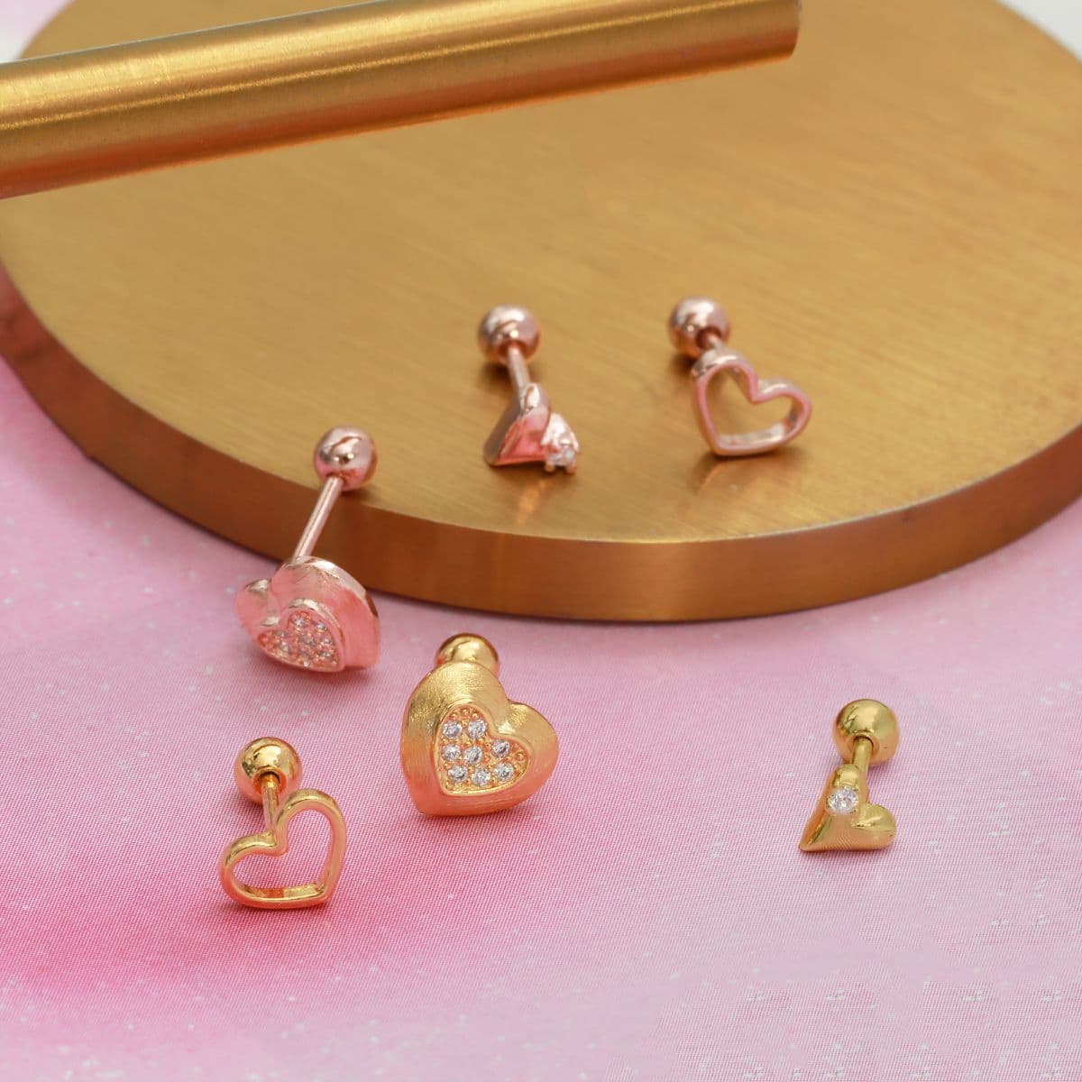 [SPC6510, SPC6511, SPC6512] Silver 925 Simple Heart Piercing Series - 이미지 14