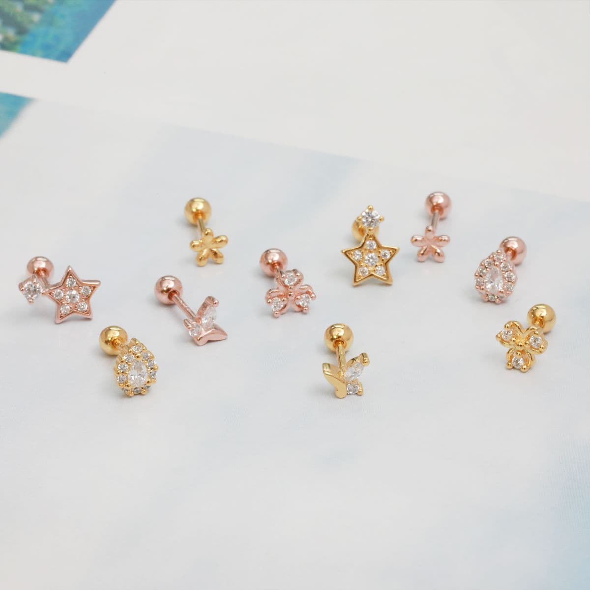 Silver 925 Nature's Providence Piercing Series - 이미지 19