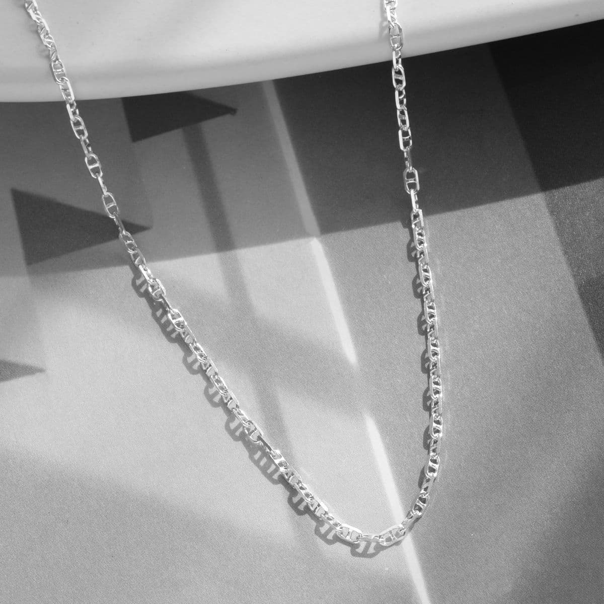 Silver 925 Mini Clip Chain Necklace Series - 이미지 17