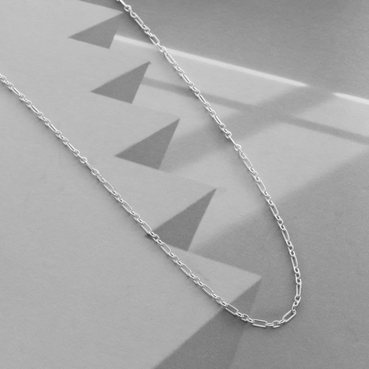 Silver 925 Mini Clip Chain Necklace Series - 이미지 4
