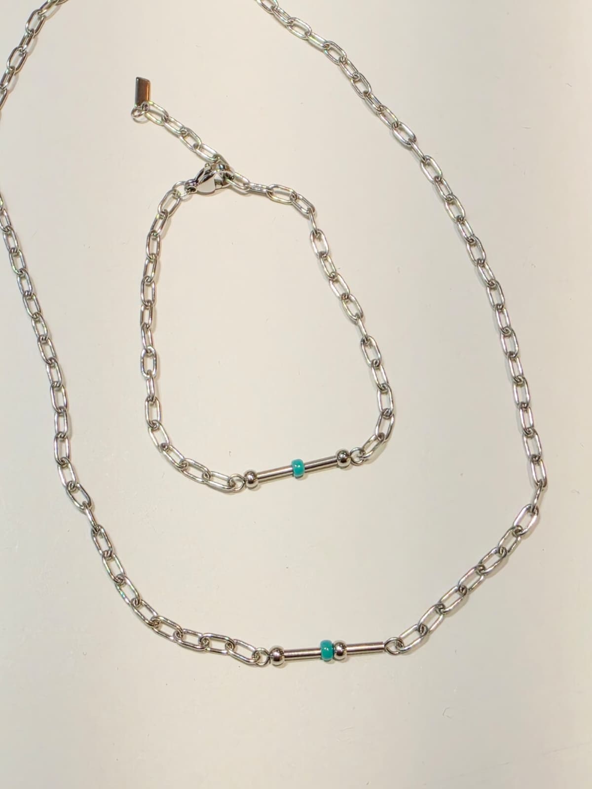Swing Beads Surgical Steel Bracelet - 이미지 8