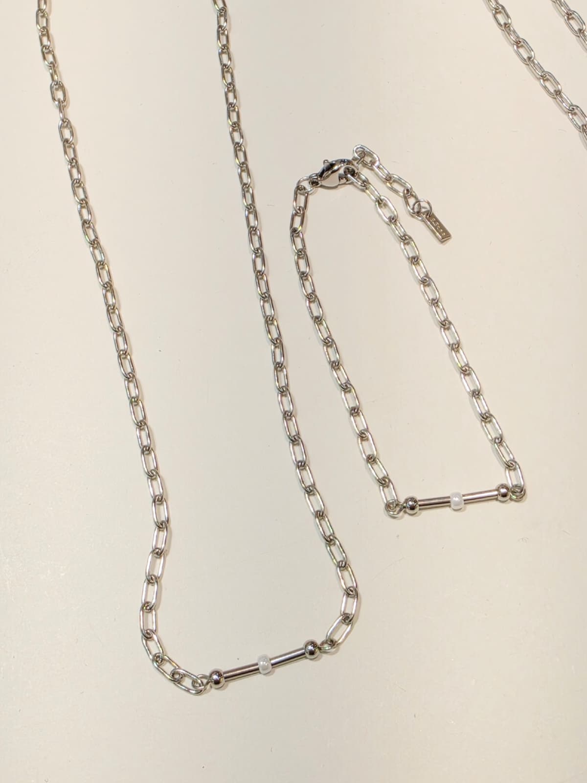 Swing Beads Surgical Steel Bracelet - 이미지 4