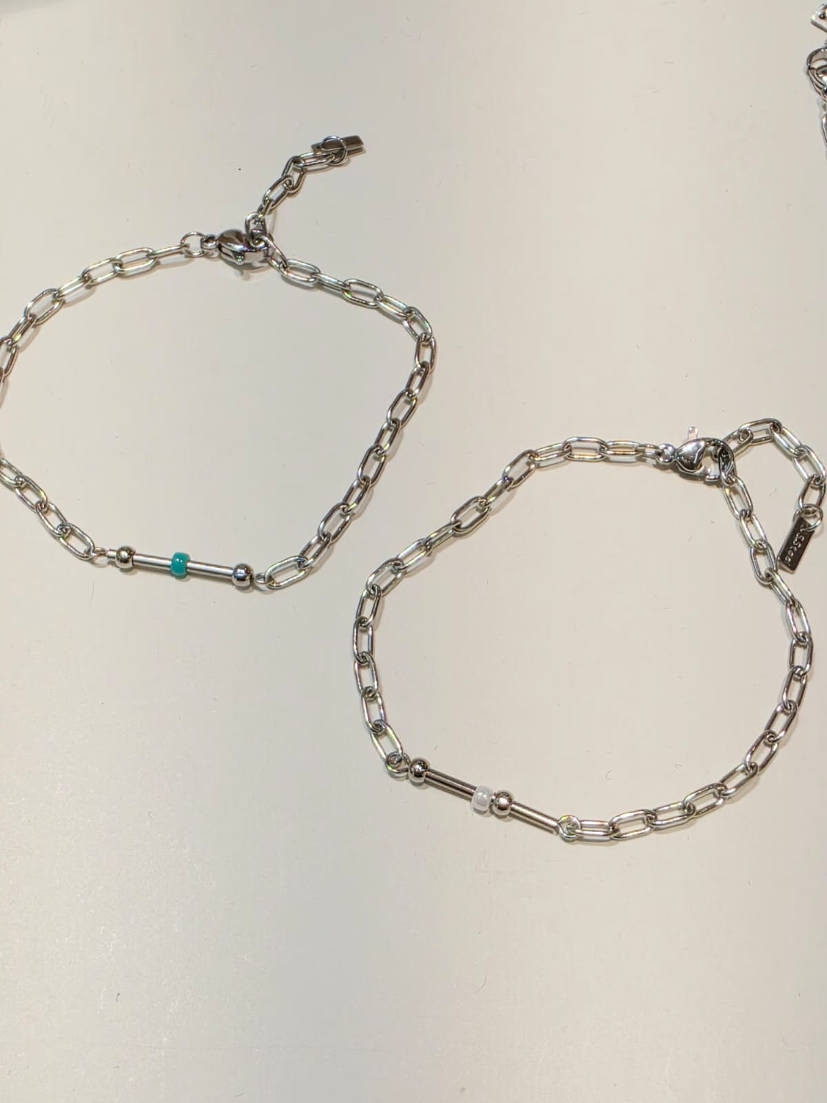Swing Beads Surgical Steel Bracelet - 이미지 7