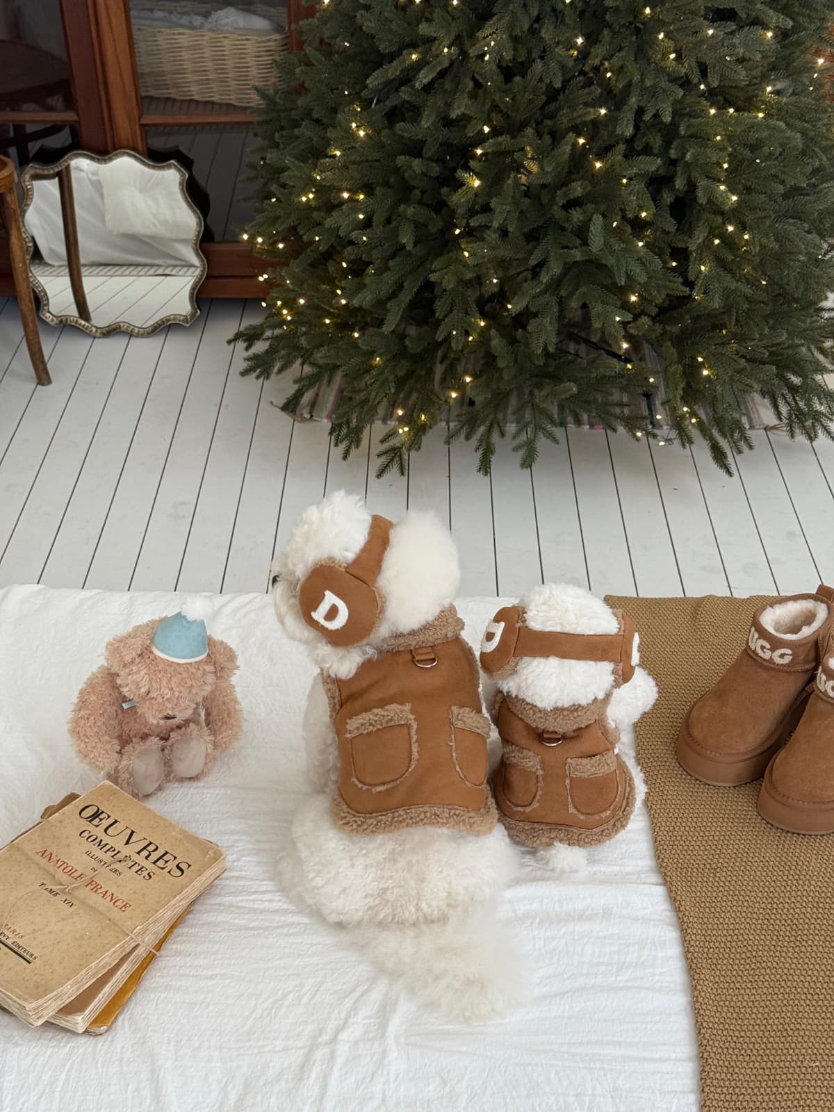 디어,멍 무스탕자켓 2colors / S-2XL - 이미지 3