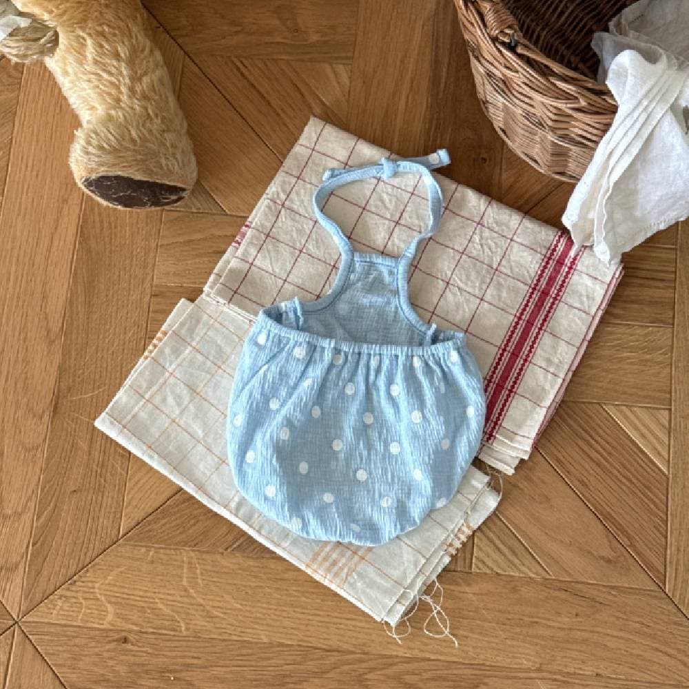 Dear, Mung Bonbon Halterneck 2 colors / S-2XL - 이미지 9