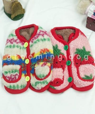 [레트로] 시골집 조끼 S-2XL, 2colors