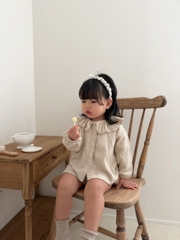 26봄)미미상회  린거프릴셔츠 - 이미지 2