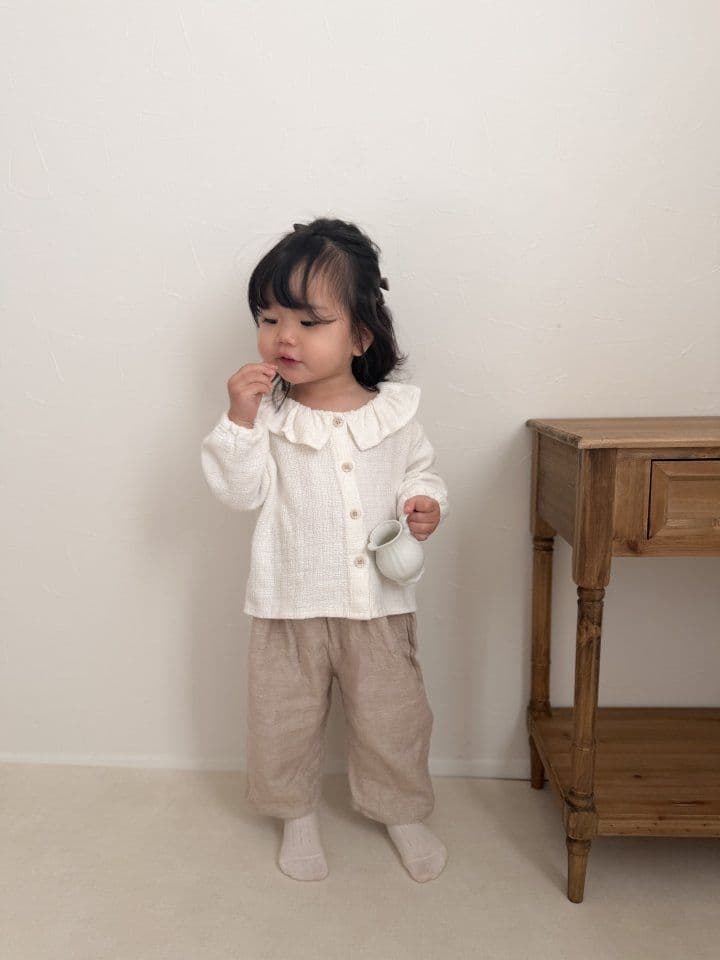 26봄)미미상회  린거프릴셔츠 - 이미지 3