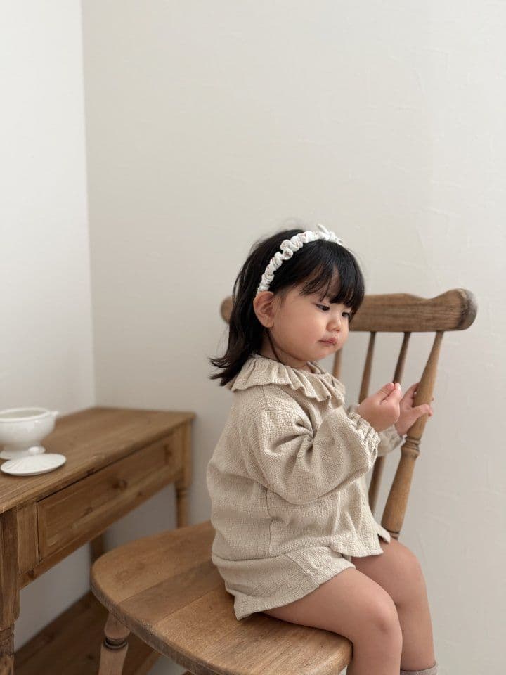 26봄)미미상회  린거프릴셔츠 - 이미지 8