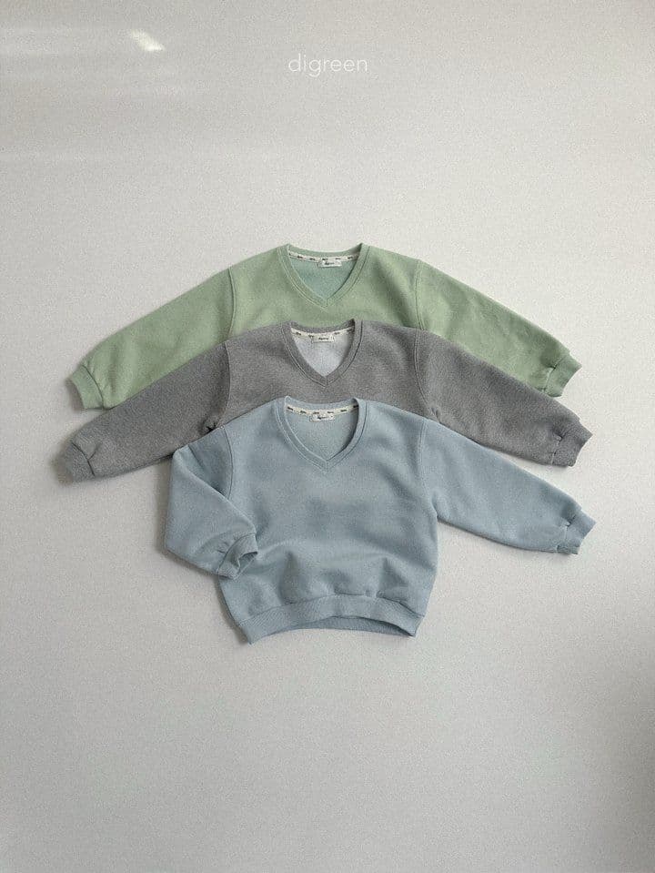 26봄)디그린  보니브이넥맨투맨 - 이미지 5