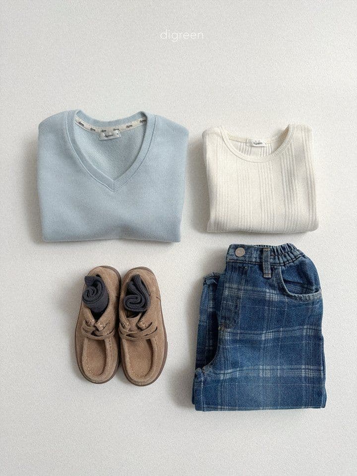 26봄)디그린  보니브이넥맨투맨 - 이미지 10