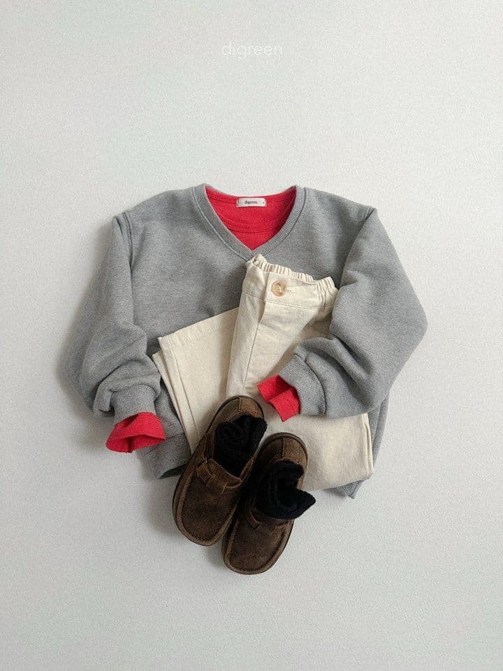 26봄)디그린  보니브이넥맨투맨 - 이미지 15