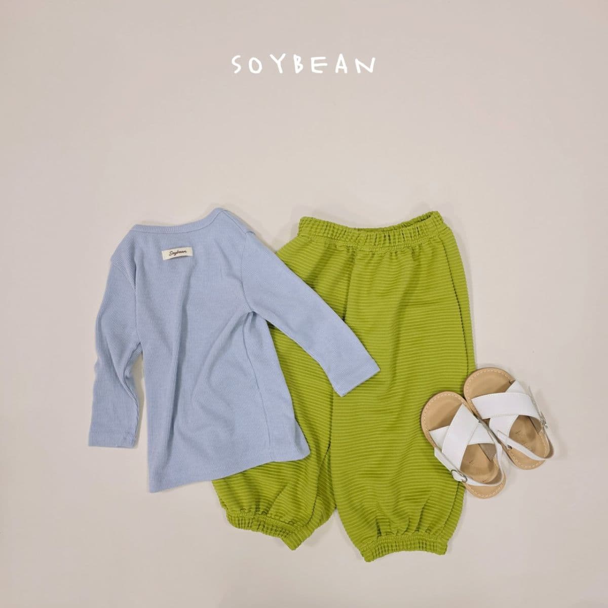 26봄)소이빈  기획)꼬마배색상하복 - 이미지 2