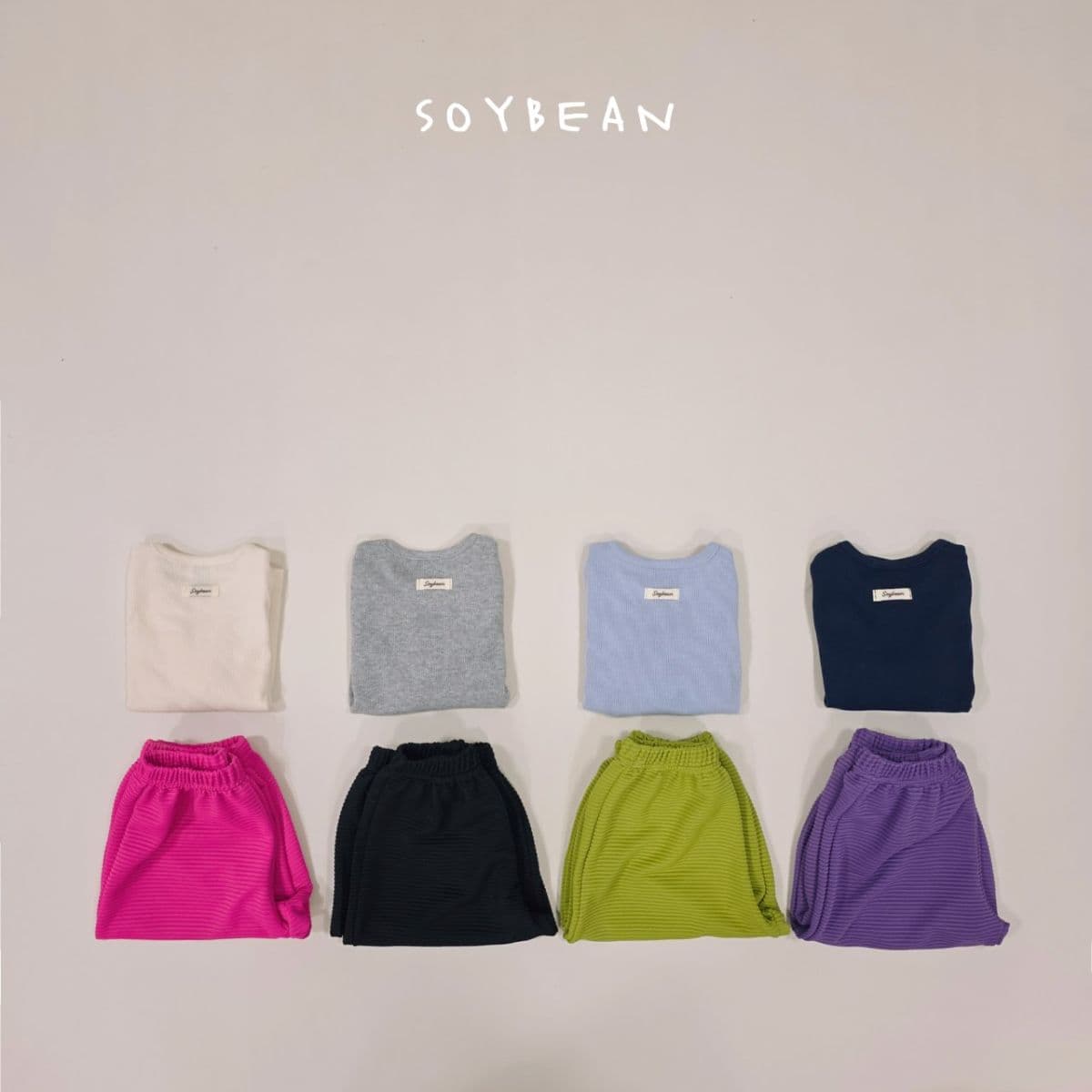 26봄)소이빈  기획)꼬마배색상하복 - 이미지 1