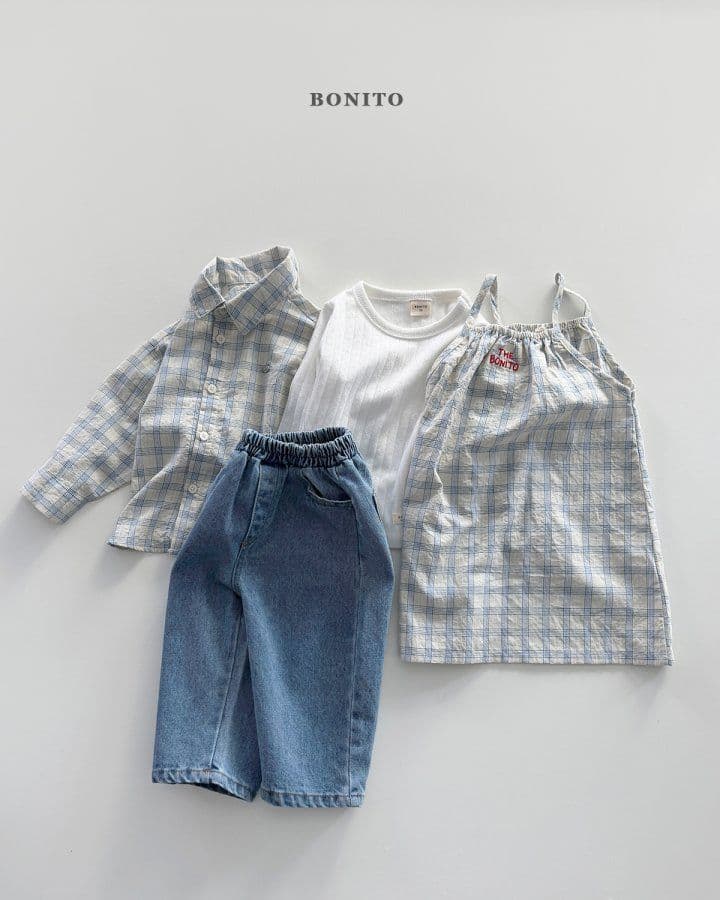 26봄)보니토  기획)데님팬츠 - 이미지 7