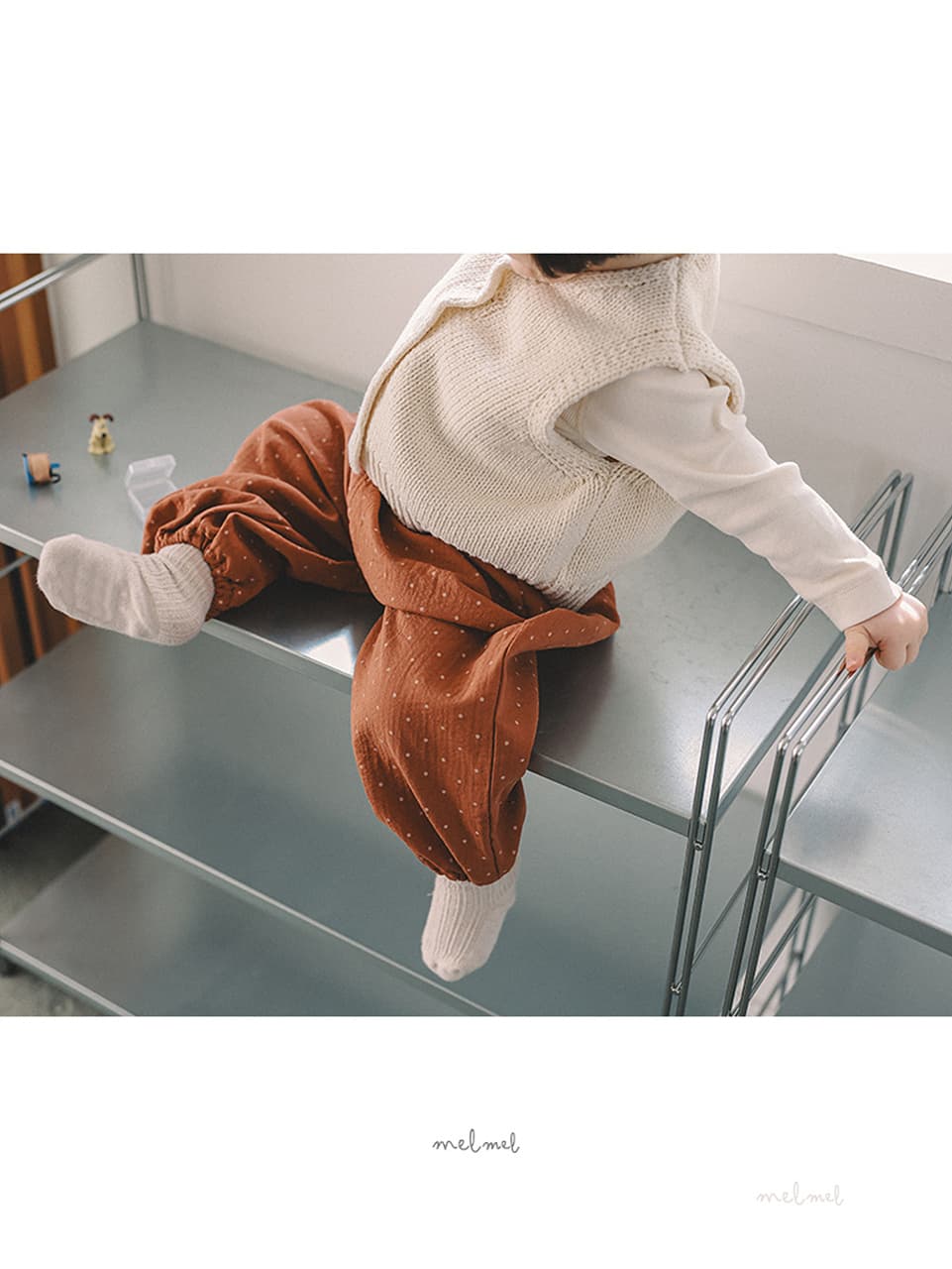 26봄)멜멜  도트블루머 - 이미지 4