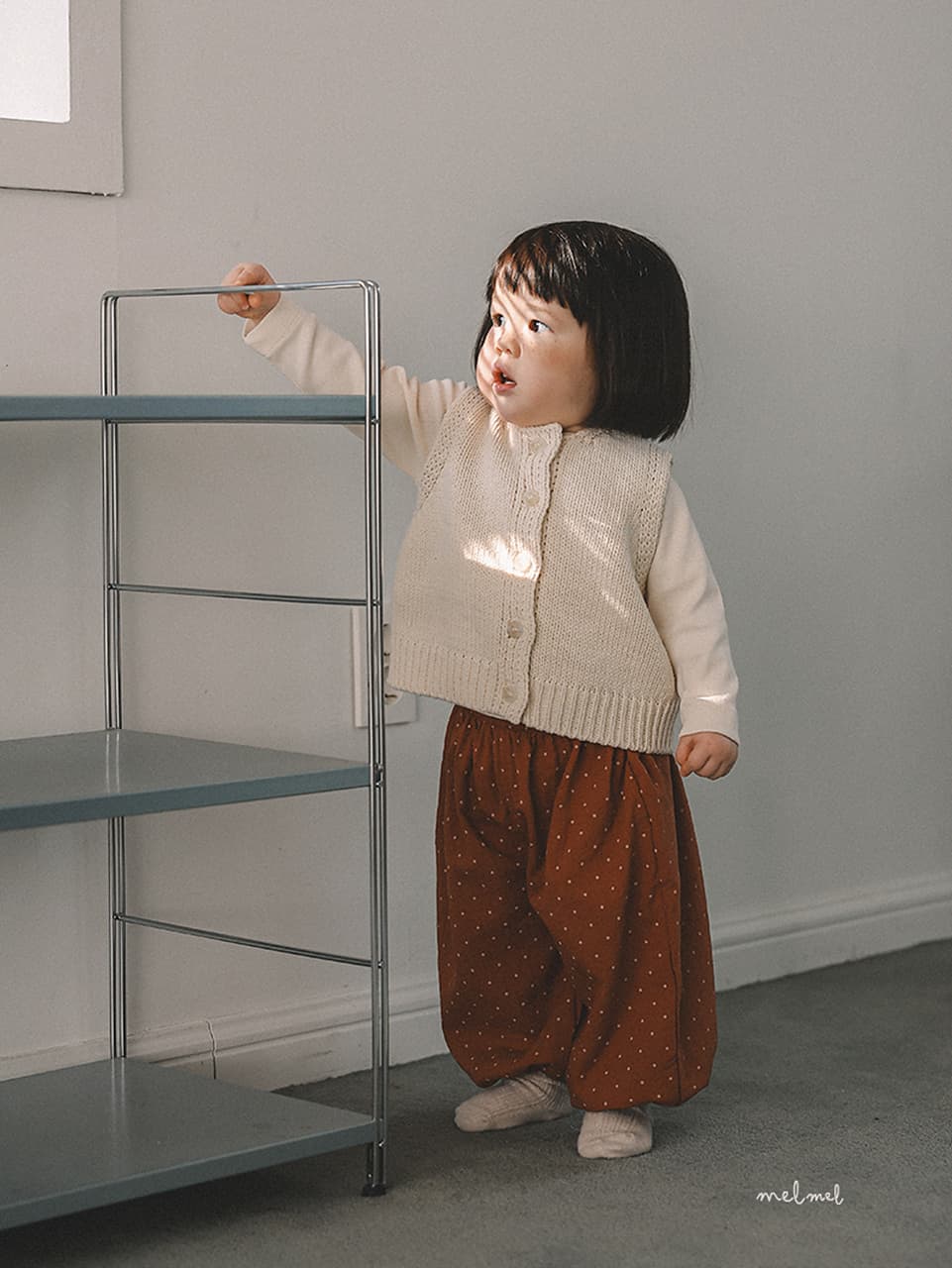 26봄)멜멜  도트블루머 - 이미지 1