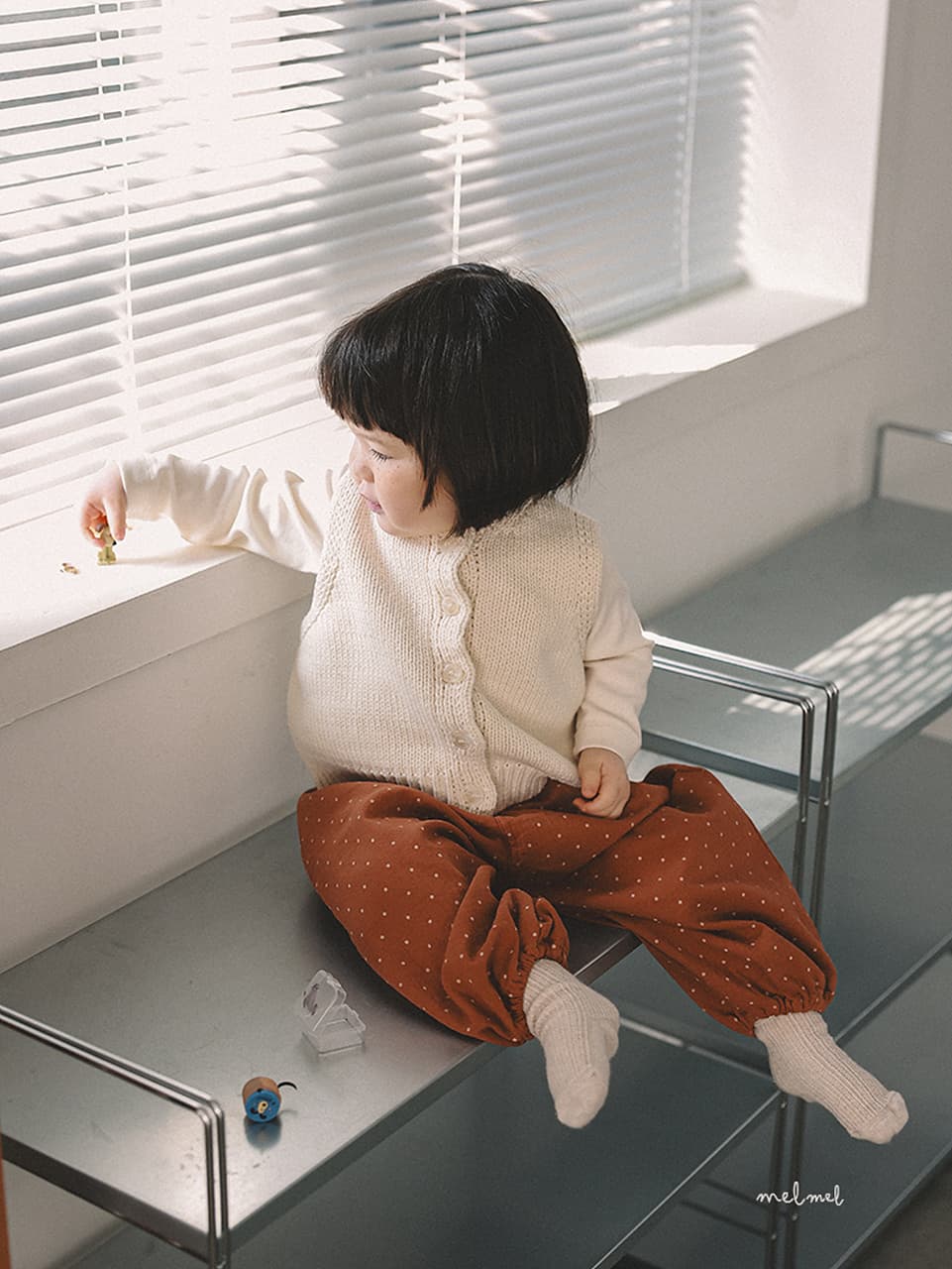 26봄)멜멜  도트블루머 - 이미지 5