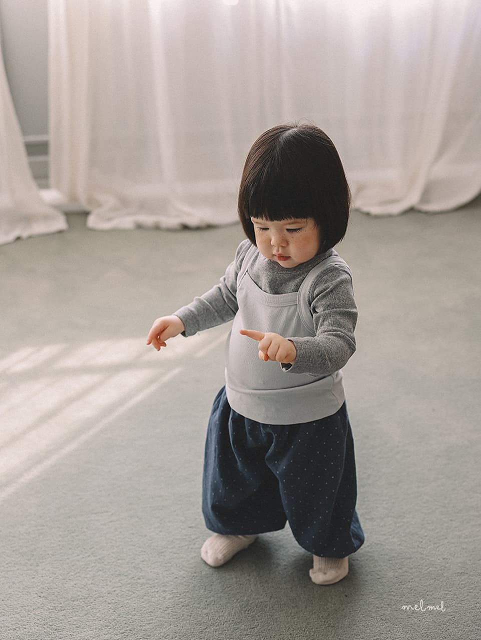 26봄)멜멜  도트블루머 - 이미지 8