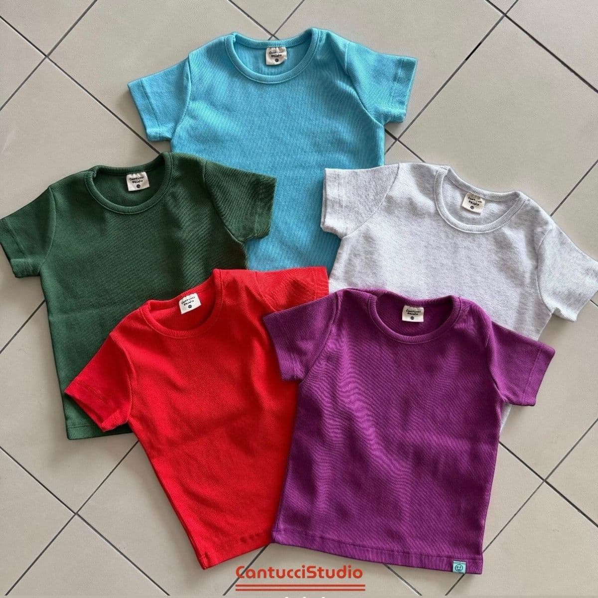 Summer 26) Kantucci Studio Seasoned Seaweed Tee - 이미지 1