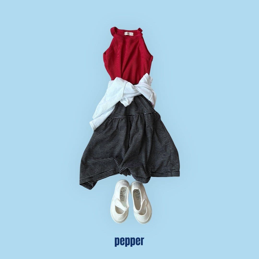 26 Summer) Pepper Pepper Halter Sleeveless - 이미지 12