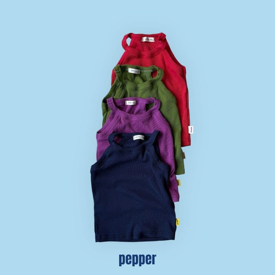 26 Summer) Pepper Pepper Halter Sleeveless - 이미지 1