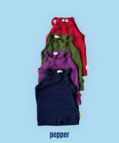 26 Summer) Pepper Pepper Halter Sleeveless