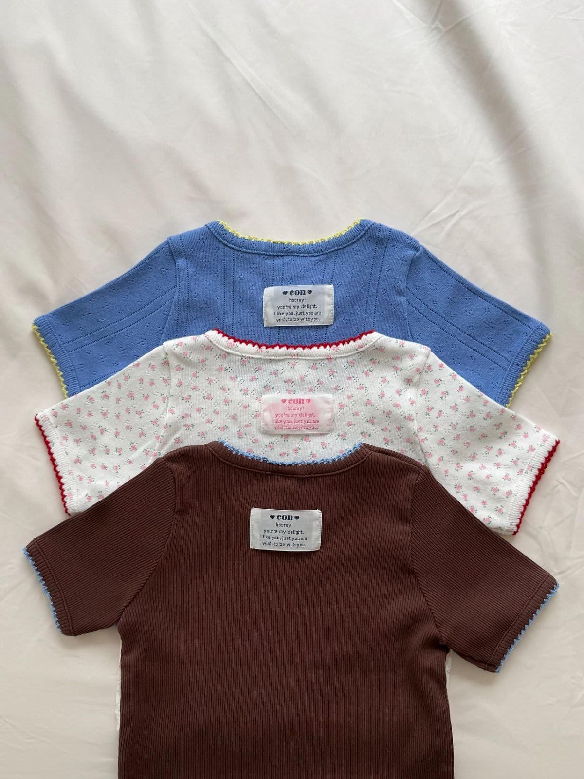 26 Summer) CON Pincot Point Tee - 이미지 3