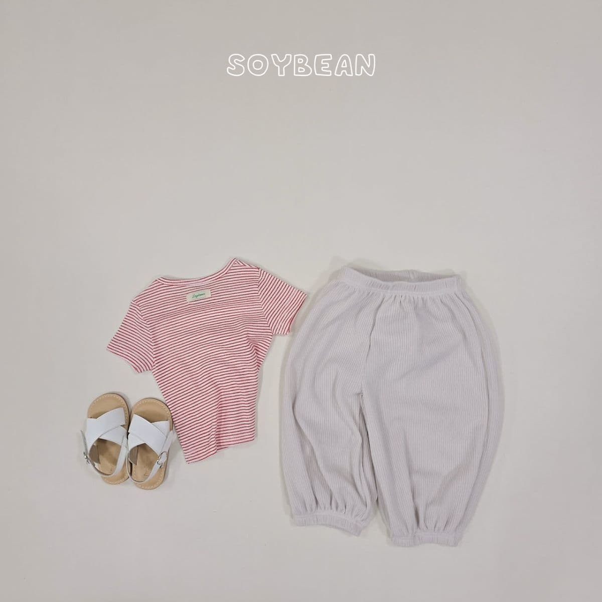 Summer 26) Soybin Planning) Jjokkomi Top & Bottom Set - 이미지 3