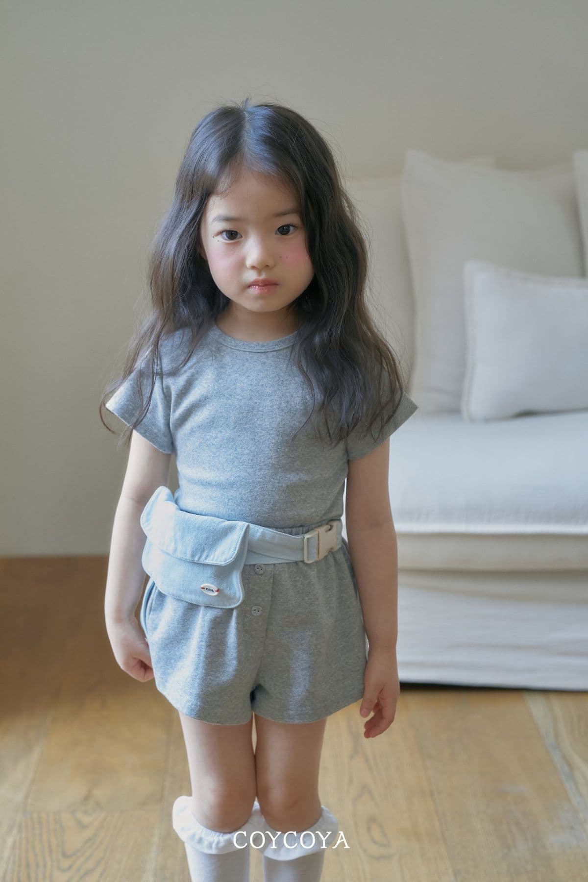 26 Summer) Koikoya Plain Short Sleeve T-shirt - 이미지 1