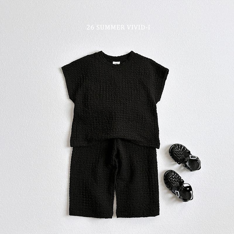 26 Summer) Vivid Eye Yoru Pom Pom Top & Bottom - 이미지 6