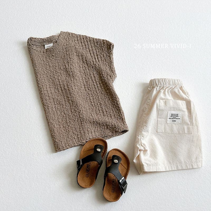 26 Summer) Vivid Eye Yoru Pom Pom Top & Bottom - 이미지 17