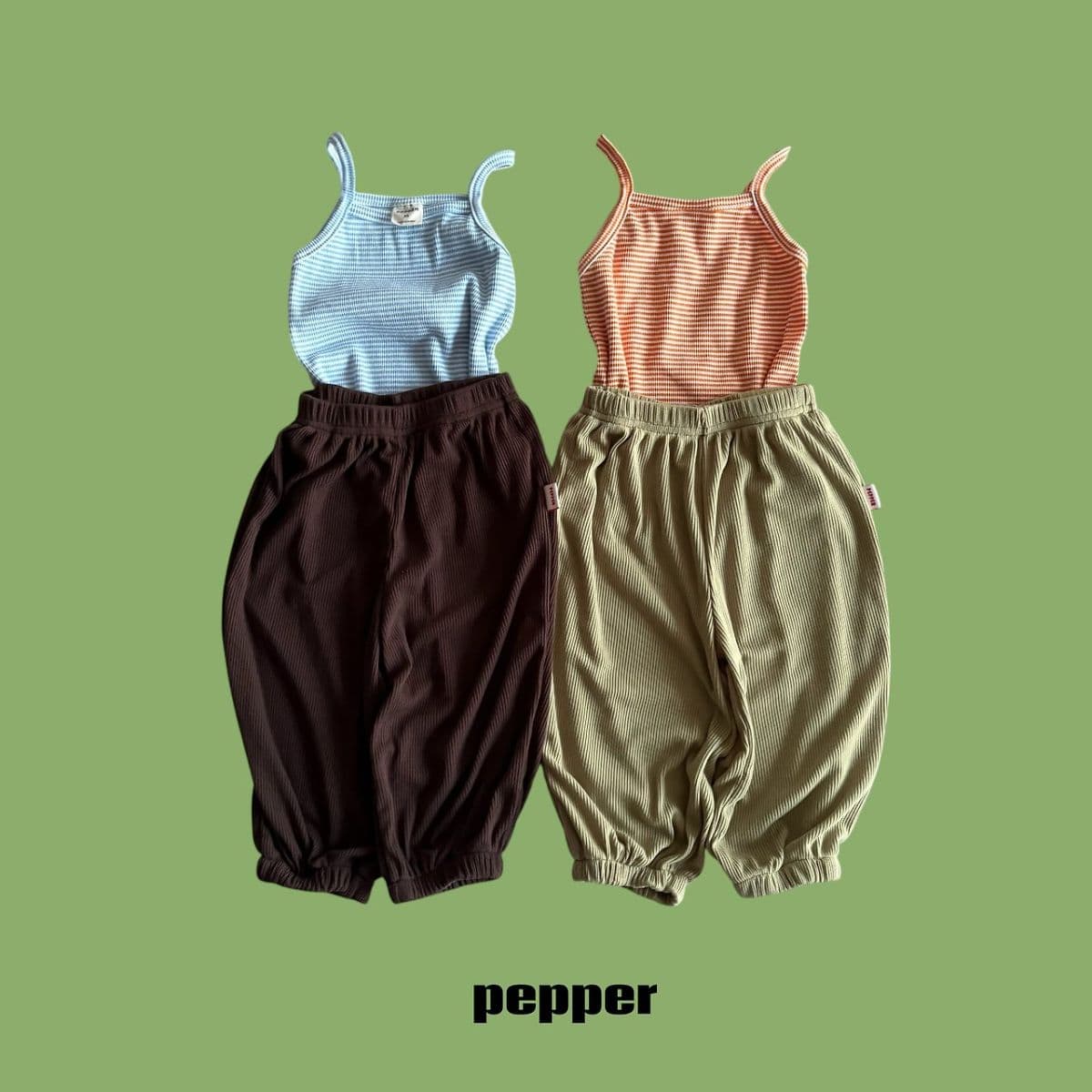 26 Summer) Pepper Olive Jogger Pants - 이미지 20