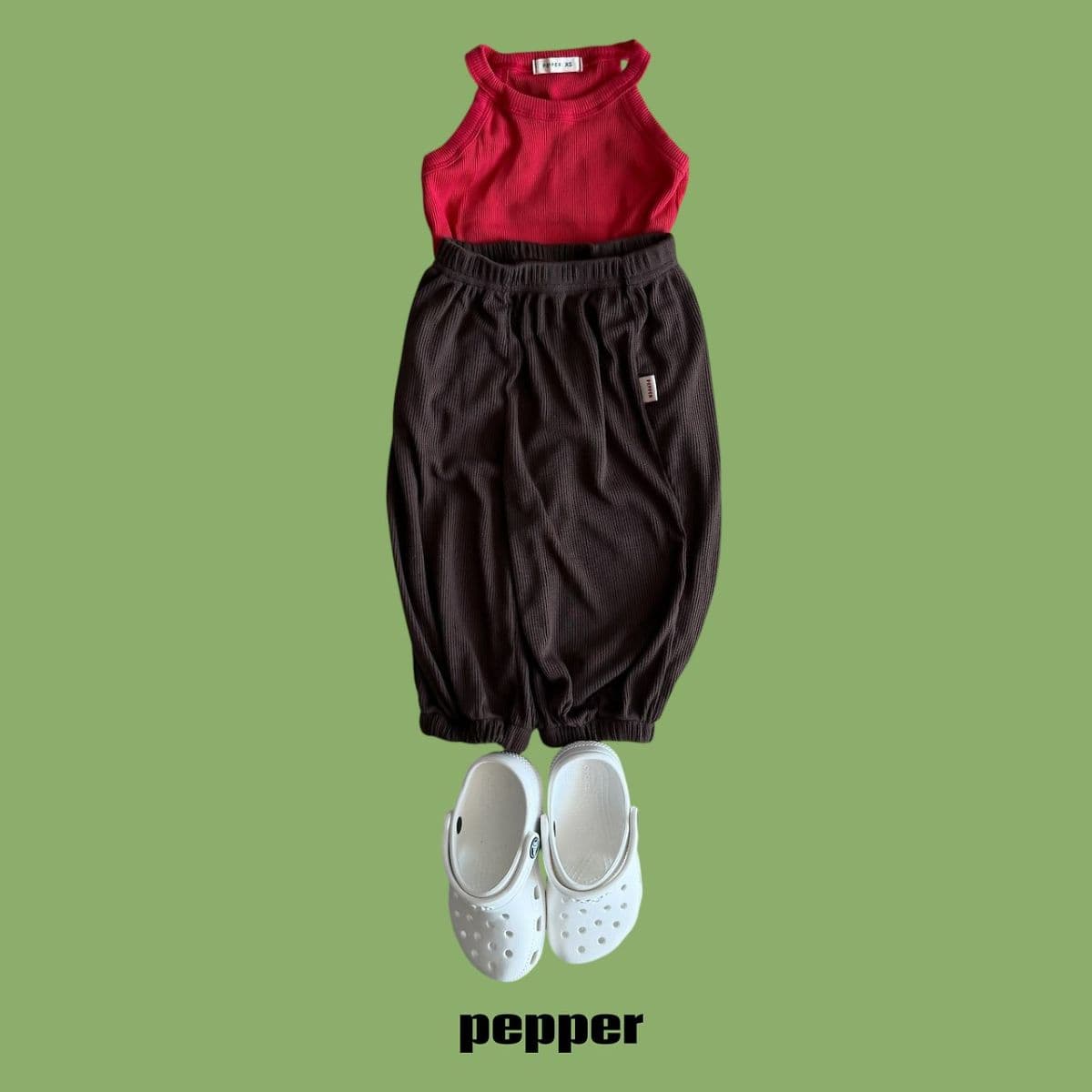 26 Summer) Pepper Olive Jogger Pants - 이미지 14
