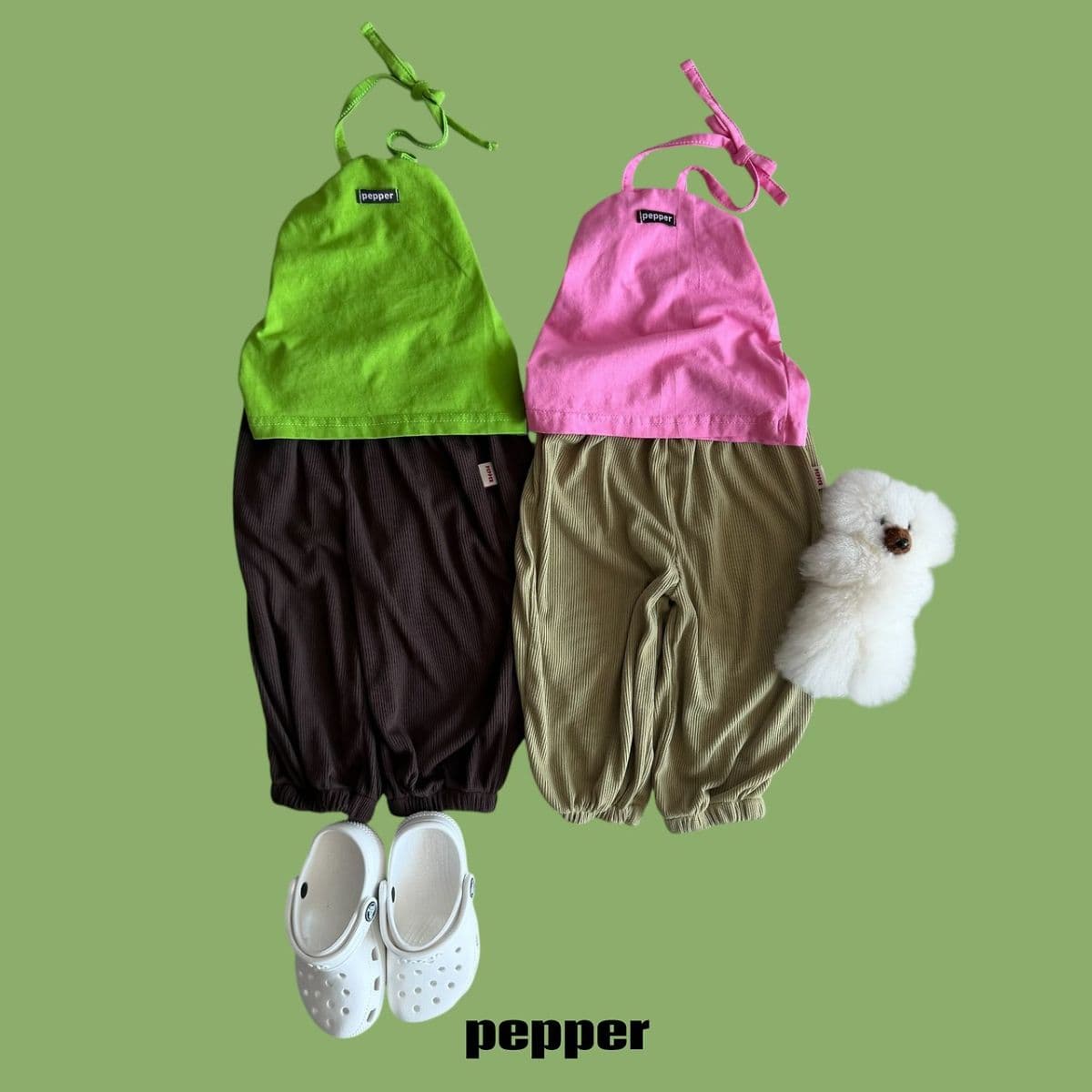 26 Summer) Pepper Olive Jogger Pants - 이미지 15