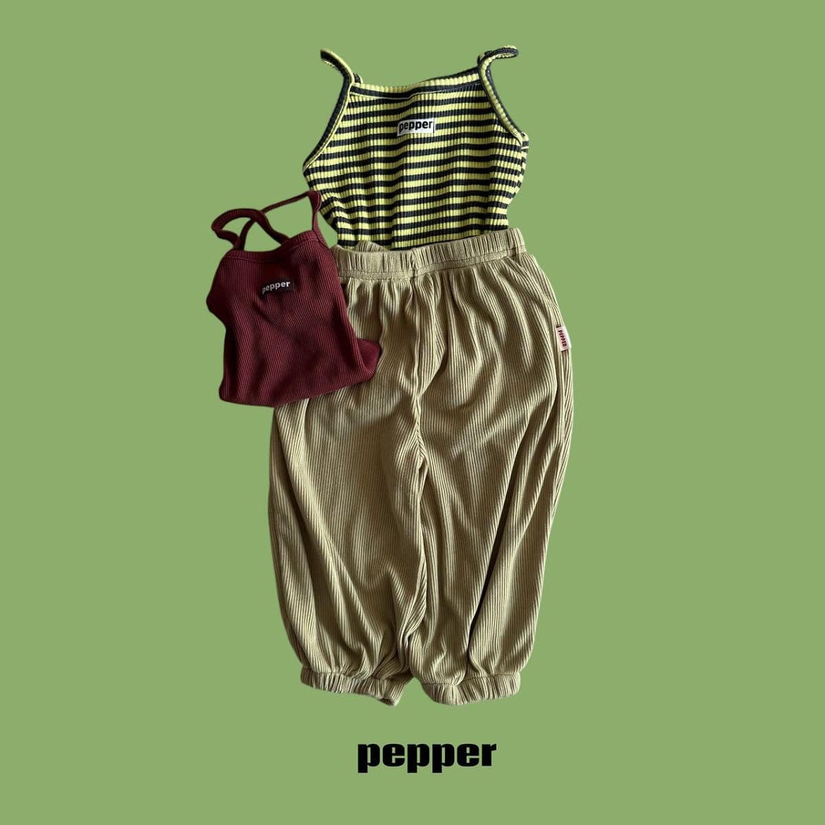 26 Summer) Pepper Olive Jogger Pants - 이미지 18
