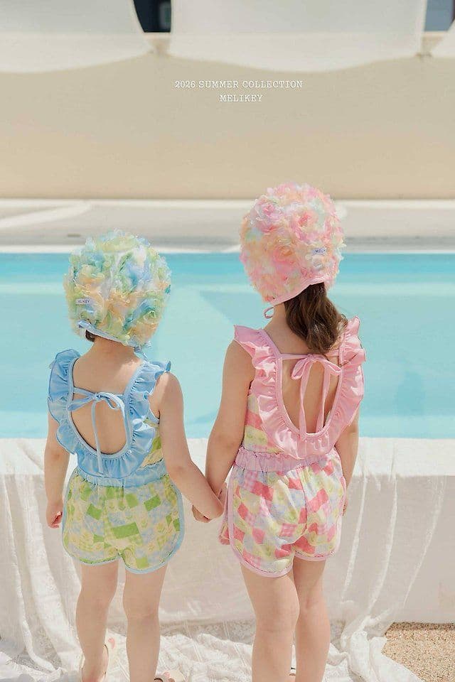 Summer 26) Miraiki Color Pop Swim Cap - 이미지 17