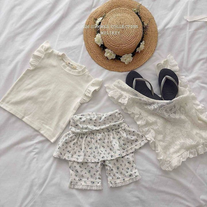 Summer 26) Miraiki Lace Frill Bag - 이미지 9