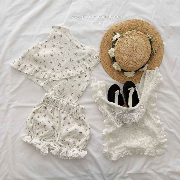 Summer 26) Miraiki Lace Frill Bag - 이미지 8
