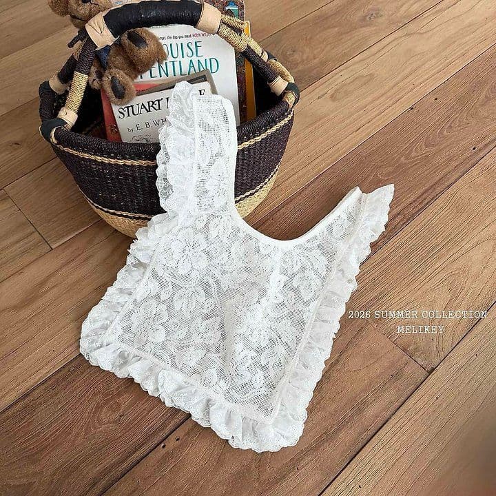 Summer 26) Miraiki Lace Frill Bag - 이미지 6