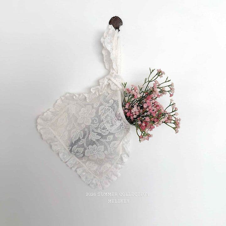Summer 26) Miraiki Lace Frill Bag - 이미지 5