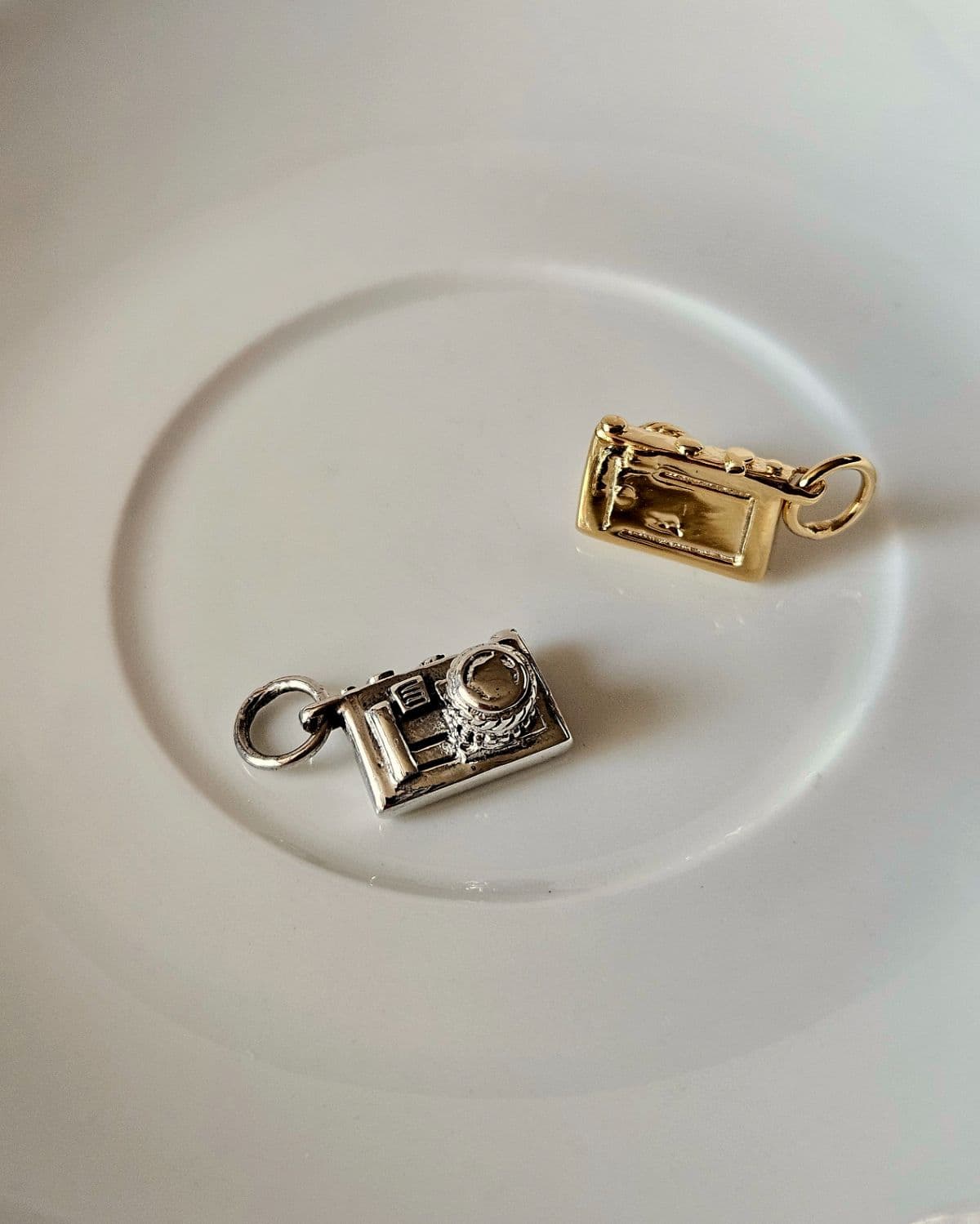 P Silver 925 Vintage Camera Pendant - 이미지 4