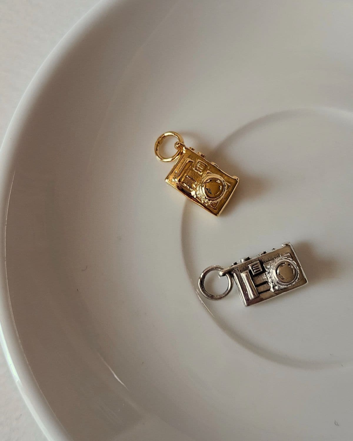 P Silver 925 Vintage Camera Pendant - 이미지 2