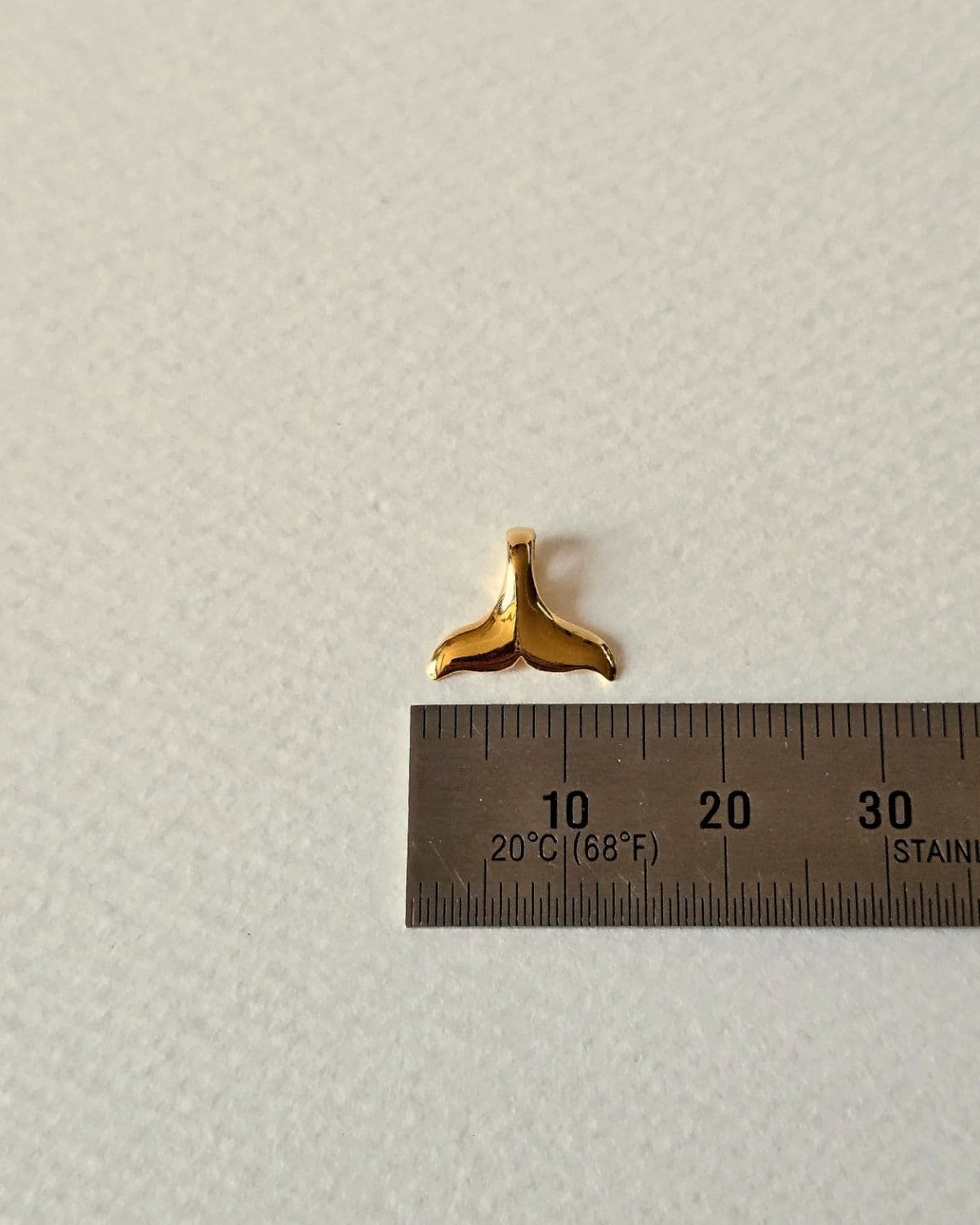 N Silver 925 Dolphin Tail Pendant - 이미지 4