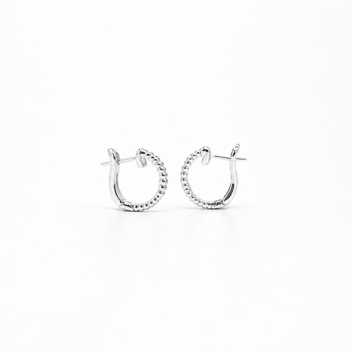 Silver 925 Stripe Two-way Silver Earrings/Silver Ring - 이미지 4