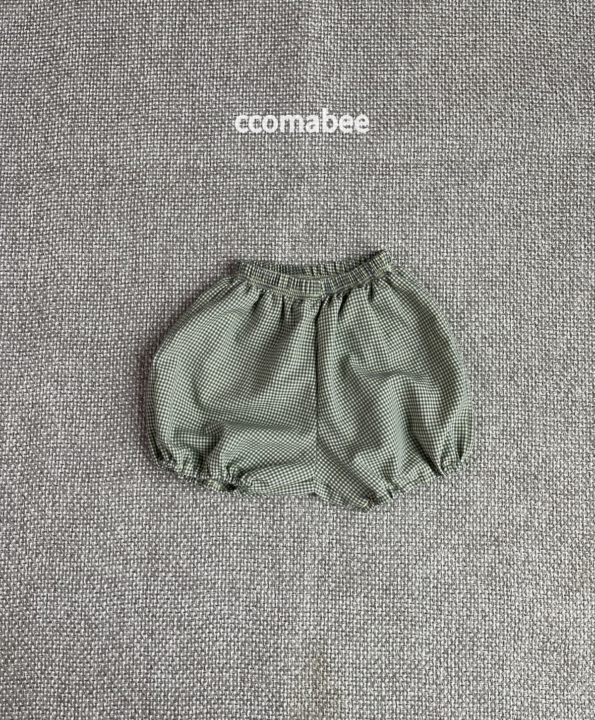 plaid bloomer pants - 이미지 3